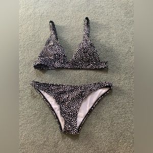 Black and White Bikini